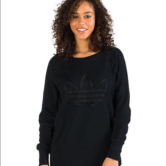 adidas equestrian logo sweatshirt